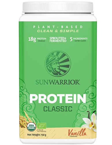 Πρωτεΐνη Καστανού Ρυζιού 'Classic' Βανίλια (750γρ) Sunwarrior