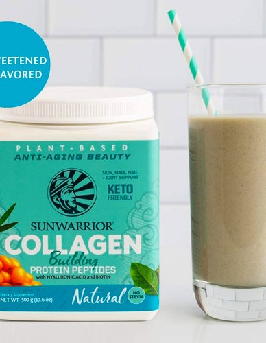 Vegan Πρωτεΐνη με Πεπτίδια για Παραγωγή Κολλαγόνου 'Collagen Building Peptides' Φυσική (500γρ) Sunwarrior