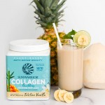 Vegan Πρωτεΐνη με Κολλαγόνο & Υαλουρονικό Οξύ 'Collagen Building Peptides' Βανίλια (500γρ) Sunwarrior