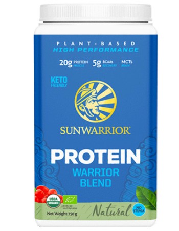 Πρωτεΐνη 'Warrior Blend' Φυσική (750γρ) Sunwarrior