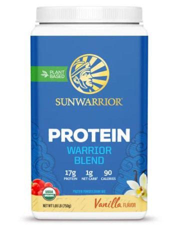 Πρωτεΐνη 'Warrior Blend' Βανίλια (750γρ) Sunwarrior