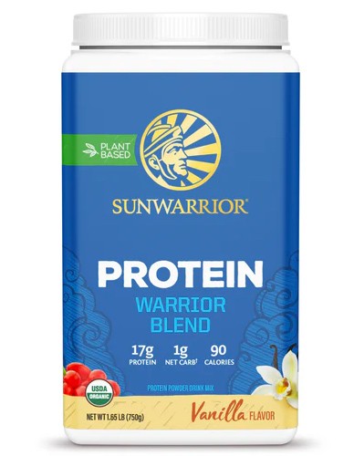 Πρωτεΐνη 'Warrior Blend' Βανίλια (750γρ) Sunwarrior