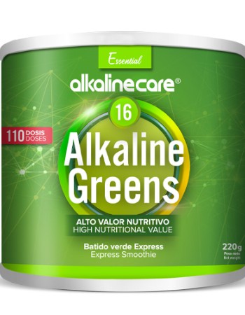 Μείγμα Πράσινων για Αλκαλοποίηση 'Alkaline 16 Greens' (220γρ) Alkaline Care