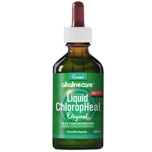 Υγρή Χλωροφύλλη για Αποτοξίνωση 'ChloropHeal' (120ml) Alkaline Care