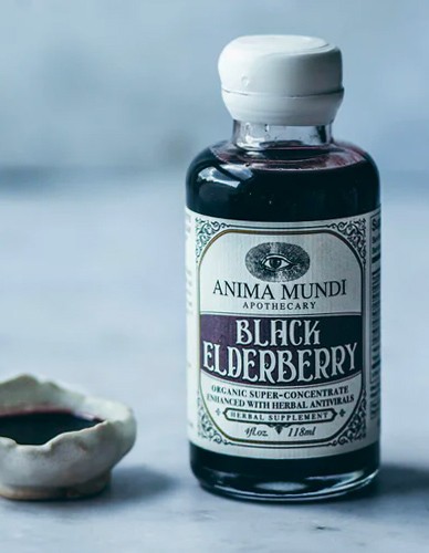 Διάλυμα Black Elderberry (59ml) Anima Mundi