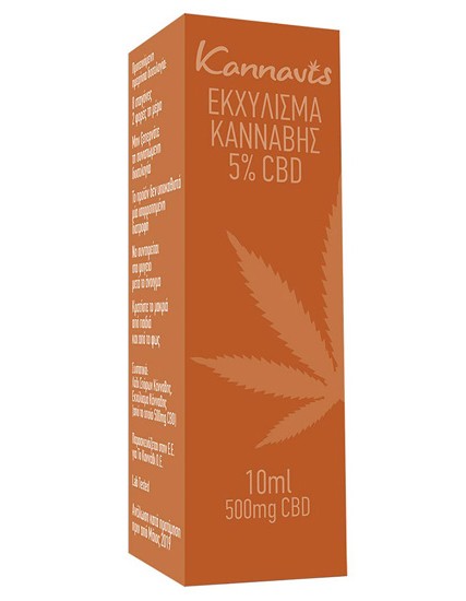 Ολικό Εκχύλισμα Κάνναβης 5% CBD (10ml) Kannavis