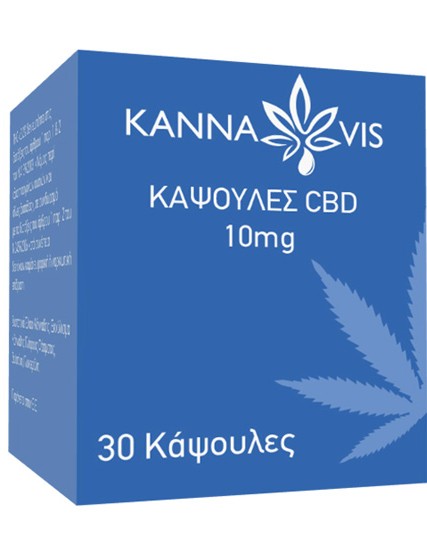 Κάψουλες με CBD 10mg (30κψλ) Kannavis