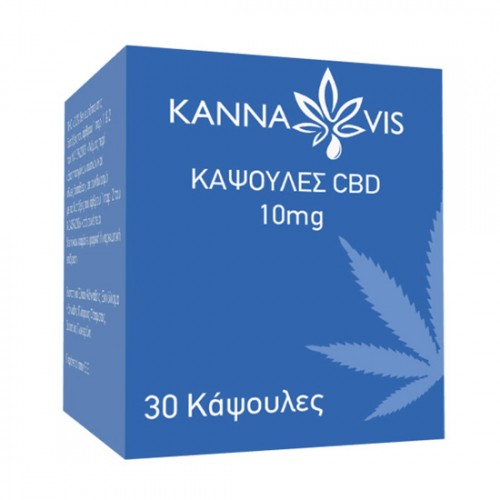 Κάψουλες με CBD 10mg (30κψλ) Kannavis