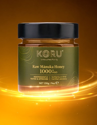 Ωμό Μέλι Μανούκα MGO 1000+ (250γρ) KORU