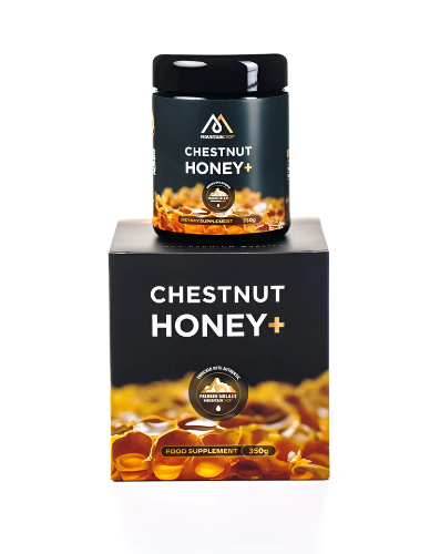 Shilajit (Mumijo) με Ακατέργαστο Μέλι Καστανιάς (350γρ) Mountaindrop