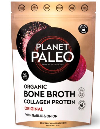 Βιολογικός Ζωμός Οστών 'Bone Broth' Original (225γρ) Planet Paleo