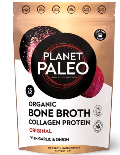 Βιολογικός Ζωμός Οστών 'Bone Broth' Original (225γρ) Planet Paleo