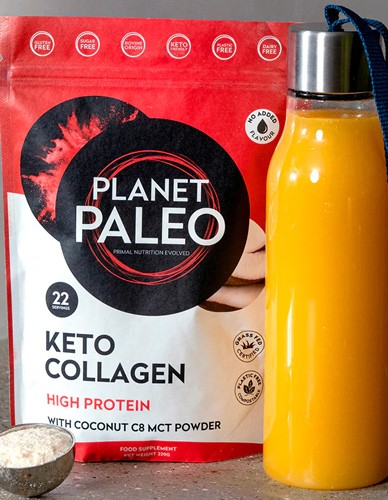Υδρολυμένο Κολλαγόνο με MCTs C8 'Keto Collagen' (220γρ) Planet Paleo