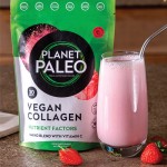Vegan Κολλαγόνο 'Nutrient Factors' Φράουλα (231γρ) Planet Paleo