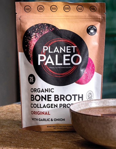 Βιολογικός Ζωμός Οστών 'Bone Broth' Original (225γρ) Planet Paleo