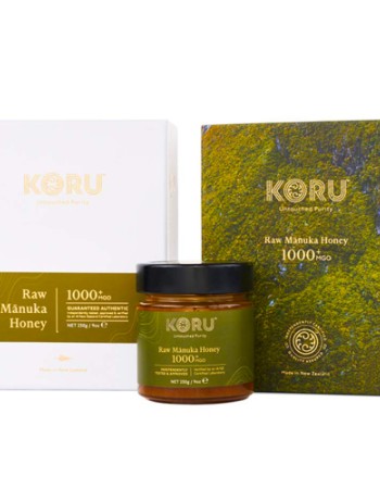 Ωμό Μέλι Μανούκα MGO 1000+ (250γρ) KORU