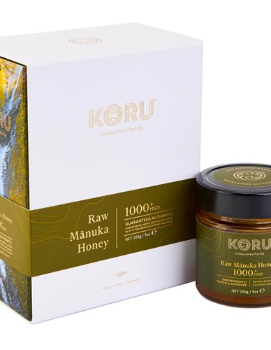 Ωμό Μέλι Μανούκα MGO 1000+ (250γρ) KORU
