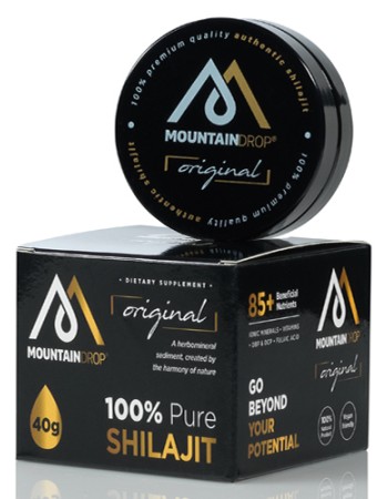 100% Αυθεντικό Shilajit Πάστα (40γρ) Mountaindrop 