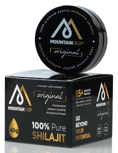 100% Αυθεντικό Shilajit Πάστα (40γρ) Mountaindrop 