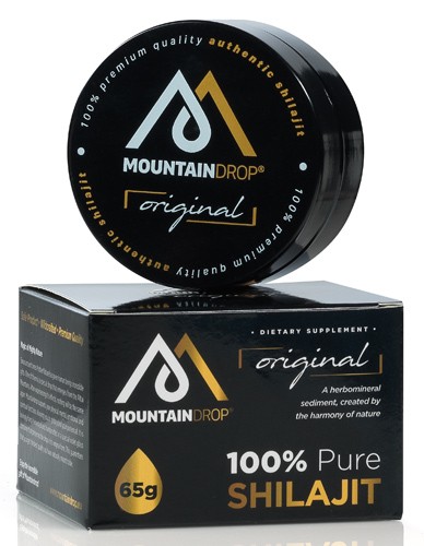 100% Αυθεντικό Shilajit Πάστα (65γρ) Mountaindrop 