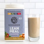 Shake για Διαχείριση Βάρους με Πρωτεΐνη, Superfoods, Μανιτάρια & Προβιοτικά 'Lean Meal' - Αλατισμένη Καραμέλα (720γρ) Sunwarrior