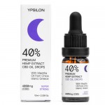 Έλαιο Κάνναβης CBD 40% (4000mg) με Μαστιχέλαιο Χίου 'SUPER STRONG' (10ml) YPSILON