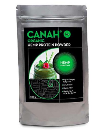 Πρωτεΐνη από Σπόρους Κάνναβης Hemp Protein (500γρ) Canah