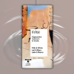 Μαύρη Σοκολάτα με γέμιση Cappuccino (100γρ) Vivani