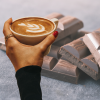 Μαύρη Σοκολάτα με γέμιση Cappuccino (100γρ) Vivani