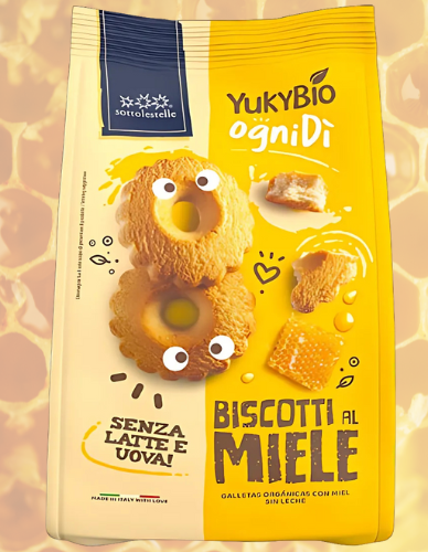 Μπισκότα μελιού (300γρ) YukyBio