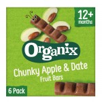 Μπάρες Φρούτων με Μήλα & Χουρμάδες +12μ (6x17γρ) Organix