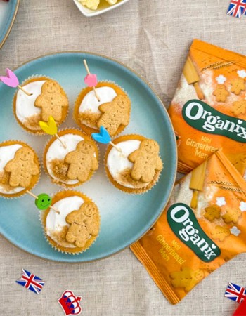 Μπισκότα Ολικής Mίνι Gingerbread +12μ (5x20γρ) Organix