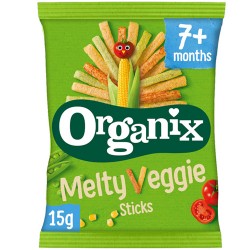 Στικς Λαχανικών 'Melty Veggie' +7μ (15γρ) Organix