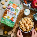Vegan Μπισκότα Αστεράκια με Μήλο & Καρότο 'Stella & Stello' - Χωρίς Ζάχαρη (300γρ) Sottolestelle