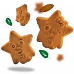 Vegan Μπισκότα Αστεράκια με Κακάο 'Stella & Stello' (300γρ) Sottolestelle