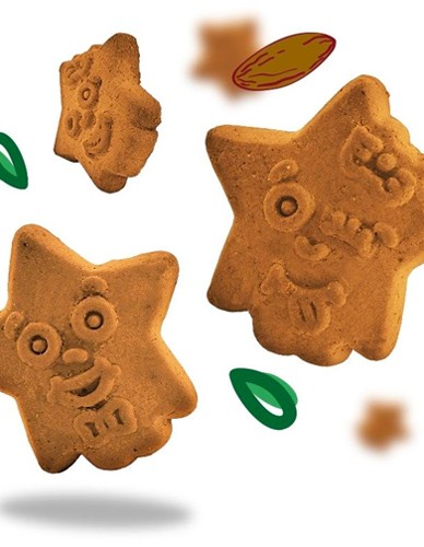 Vegan Μπισκότα Αστεράκια με Κακάο 'Stella & Stello' (300γρ) Sottolestelle