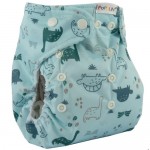 Προστατευτικό Βρακάκι Πάνας 'Snap2fit Onesize' για όλα τα Μεγέθη - Χρωματιστό - Popolini