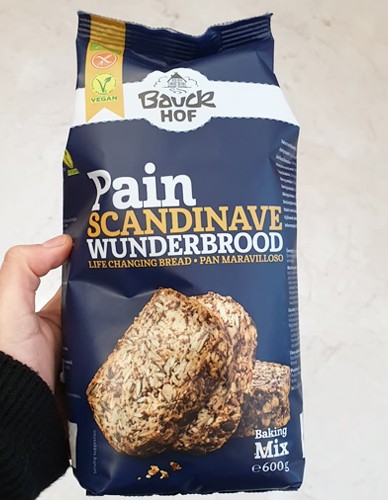 Μείγμα για Πολύσπορο Ψωμί 'Scandinave Wunder Brood' - Χωρίς Αλεύρι/Γλουτένη (600γρ) Bauckhof