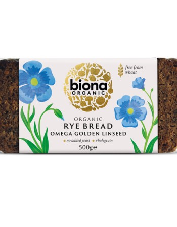 Ψωμί Σίκαλης με Ωμέγα 3 (500γρ) Biona