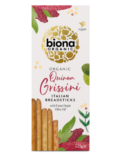  Κριτσίνια με Κινόα και Ελαιόλαδο (125g) Biona
