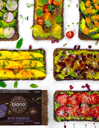 Ψωμί Σίκαλης με Ωμέγα 3 (500γρ) Biona