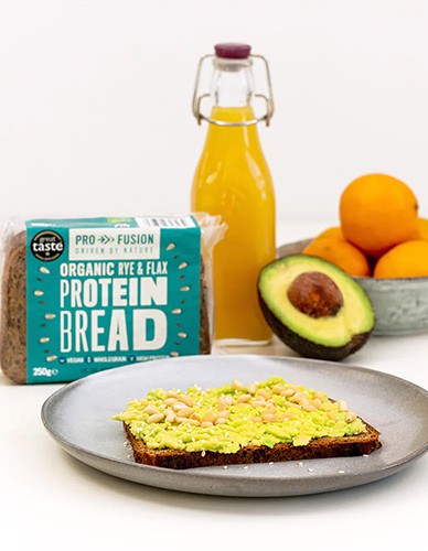 Ψωμί Πρωτεΐνης με Σίκαλη & Λιναρόσπορο'Protein Bread' (250γρ) Profusion