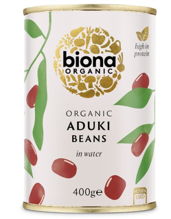 Έτοιμα Φασόλια Ατζούκι 'Aduki' (400γρ) Biona