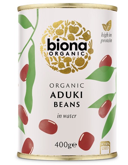 Έτοιμα Φασόλια Ατζούκι 'Aduki' (400γρ) Biona
