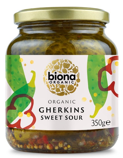 Αγγουράκια Τουρσί - Πίκλες (350γρ) Biona