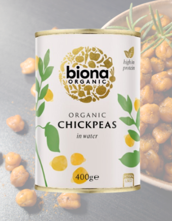 Έτοιμα Ρεβίθια (400γρ) Biona