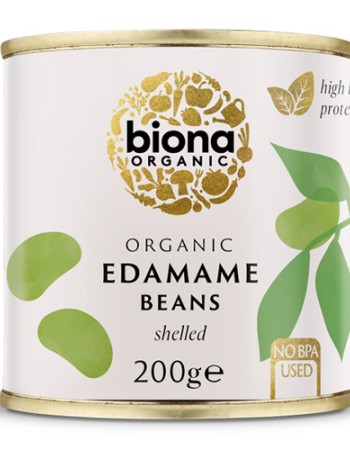 Έτοιμα Φασόλια Σόγιας Edamame (200γρ) Biona