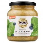 Ξινολάχανο (Sauerkraut) με Καρπούς Άρκευθου (360γρ) Biona
