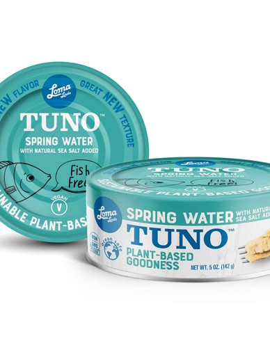 Vegan Τόνος σε Νερό Πηγής 'TUNO' (142γρ) Loma Linda