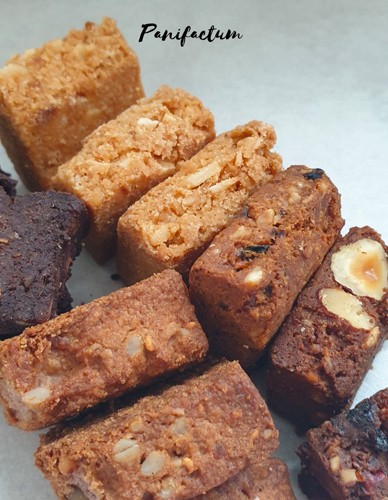 Low-Carb Μπουκίτσες 'Bites' με Φρούτα - Χωρίς Γλουτένη (100γρ) Panifactum